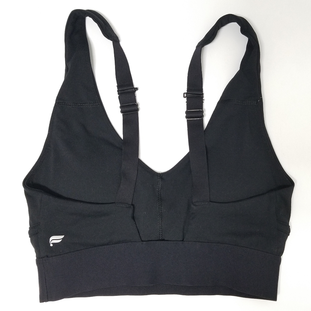 Fabletics Black All Day Every Day Convertible Sports Bra Sz XS - Picture 7 of 16